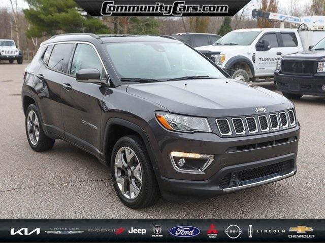 used 2021 Jeep Compass car, priced at $21,000