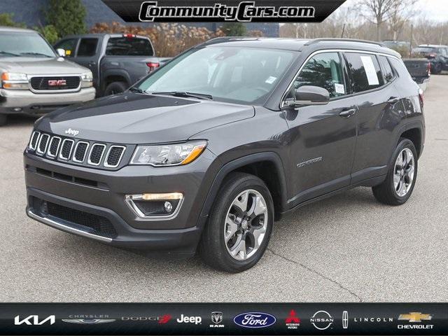 used 2021 Jeep Compass car, priced at $21,000