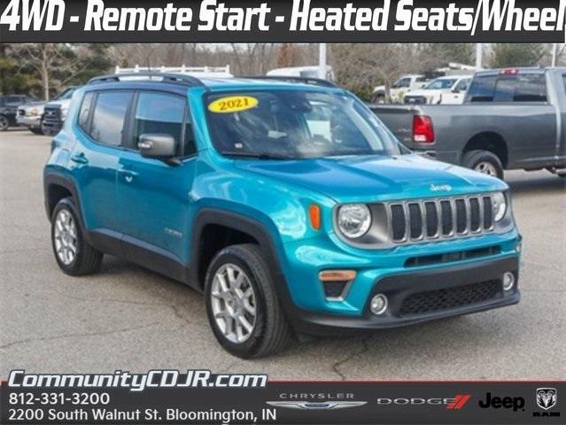 used 2021 Jeep Renegade car, priced at $21,925