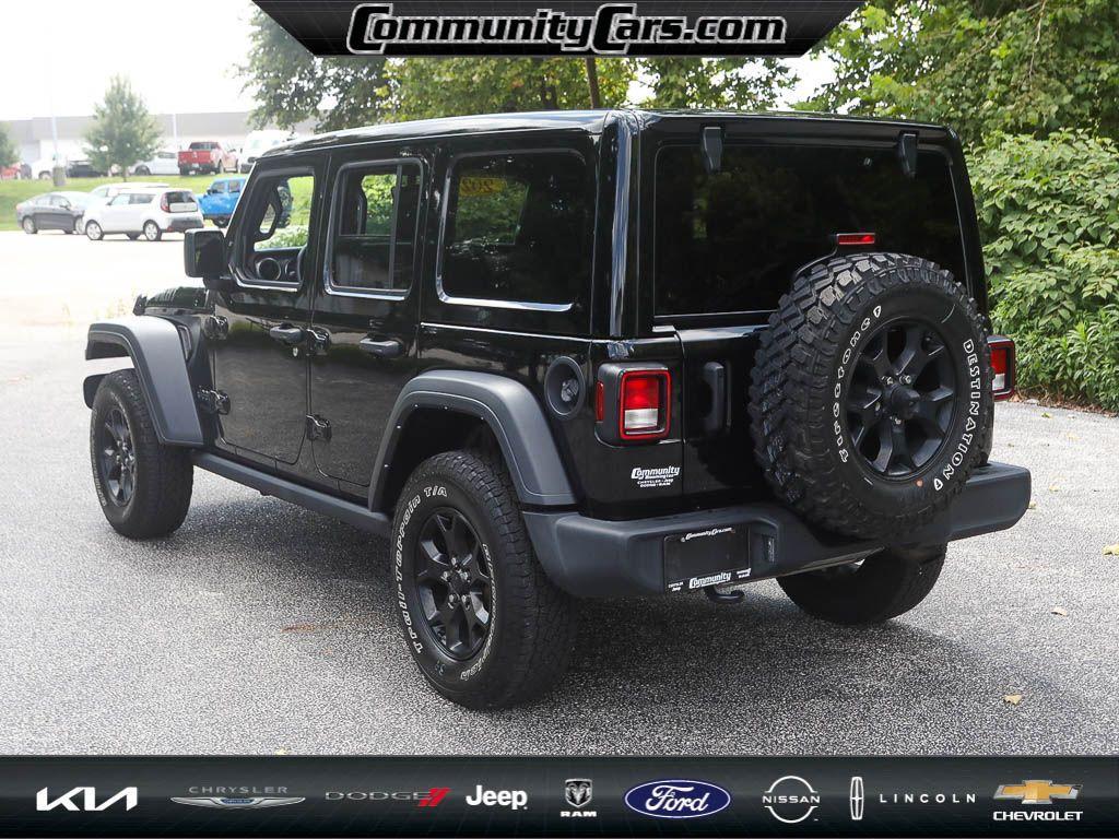 used 2021 Jeep Wrangler Unlimited car, priced at $32,900
