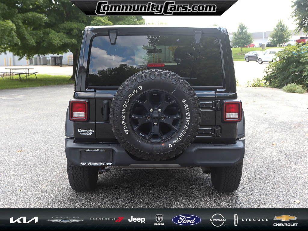 used 2021 Jeep Wrangler Unlimited car, priced at $32,900