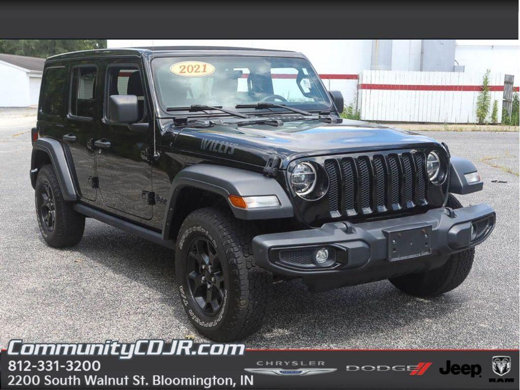 used 2021 Jeep Wrangler Unlimited car, priced at $32,900