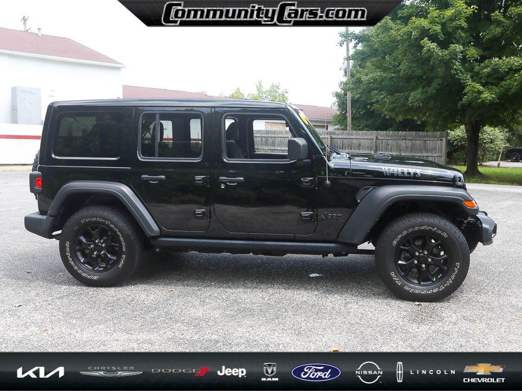 used 2021 Jeep Wrangler Unlimited car, priced at $32,900