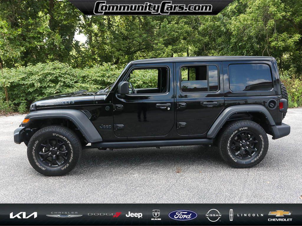 used 2021 Jeep Wrangler Unlimited car, priced at $32,900