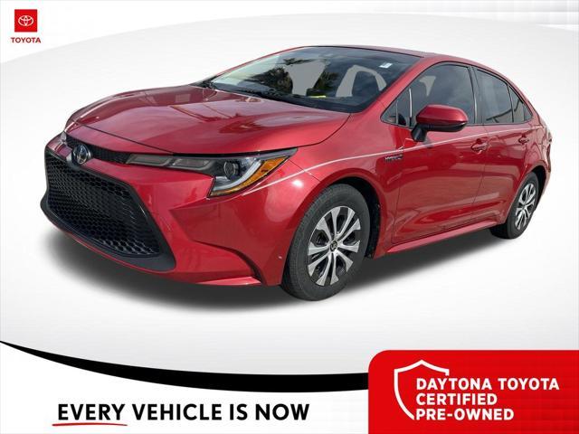 used 2021 Toyota Corolla Hybrid car, priced at $15,004