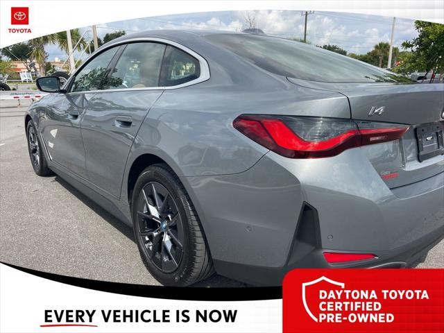 used 2023 BMW i4 Gran Coupe car, priced at $38,900