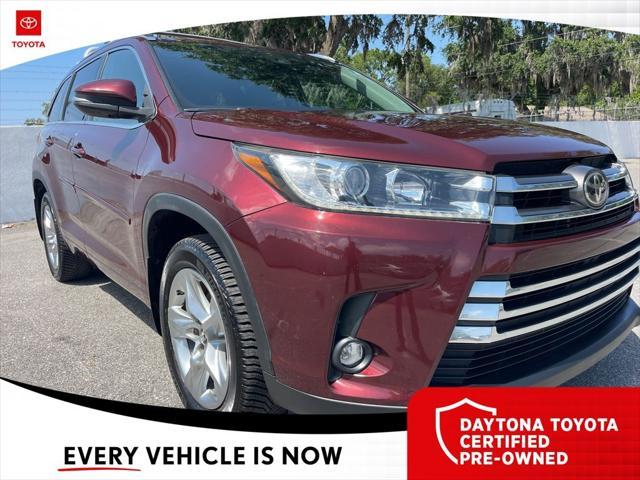 used 2019 Toyota Highlander car, priced at $25,879