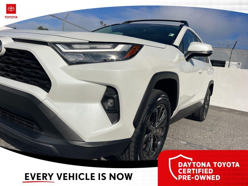 used 2023 Toyota RAV4 Hybrid car, priced at $38,500
