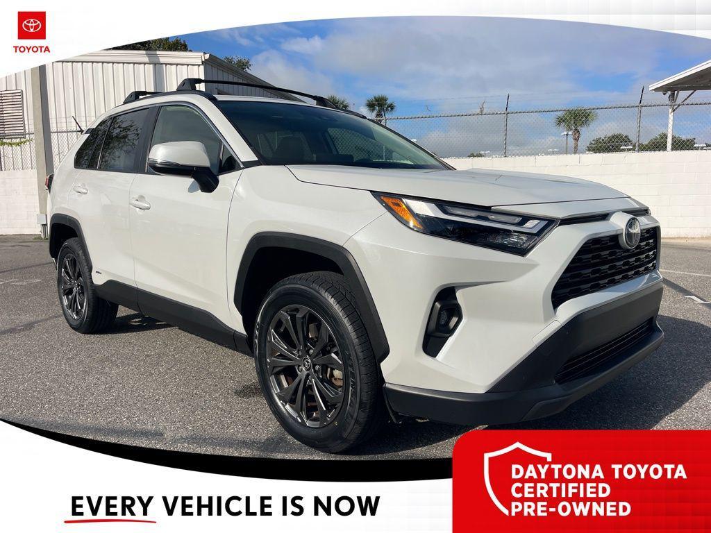 used 2023 Toyota RAV4 Hybrid car, priced at $38,500