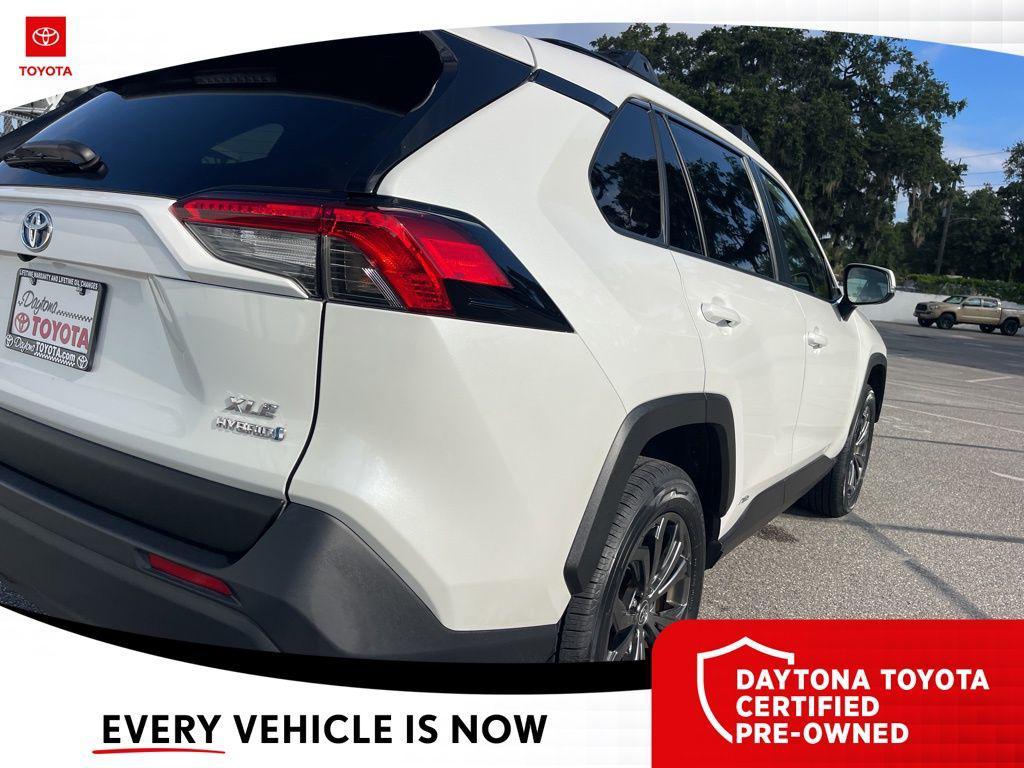 used 2023 Toyota RAV4 Hybrid car, priced at $38,500