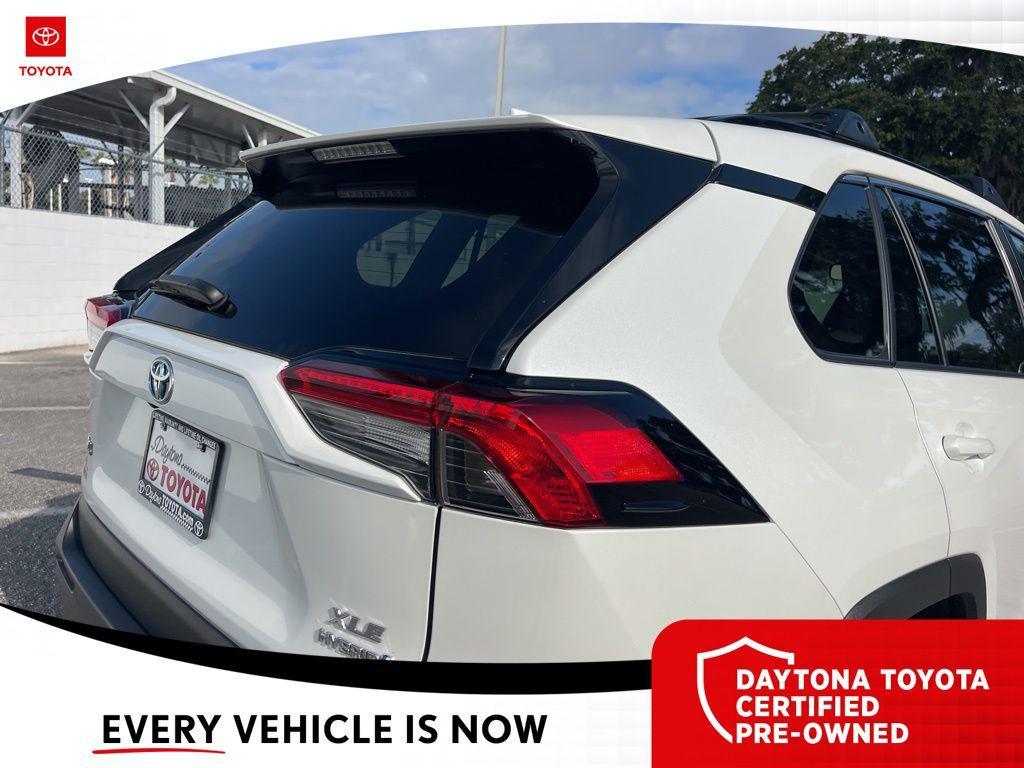 used 2023 Toyota RAV4 Hybrid car, priced at $38,500
