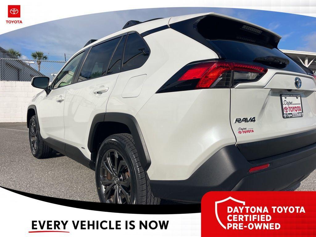 used 2023 Toyota RAV4 Hybrid car, priced at $38,500