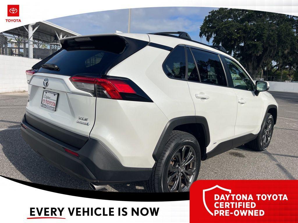 used 2023 Toyota RAV4 Hybrid car, priced at $38,500