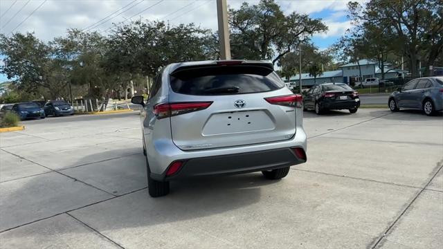 used 2023 Toyota Highlander Hybrid car, priced at $36,200