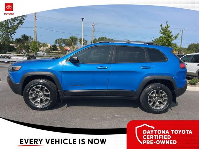 used 2020 Jeep Cherokee car, priced at $22,854
