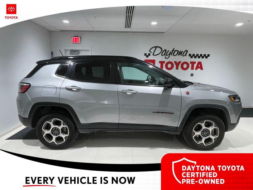 used 2022 Jeep Compass car, priced at $21,000