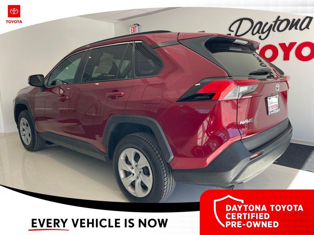used 2021 Toyota RAV4 car, priced at $21,500