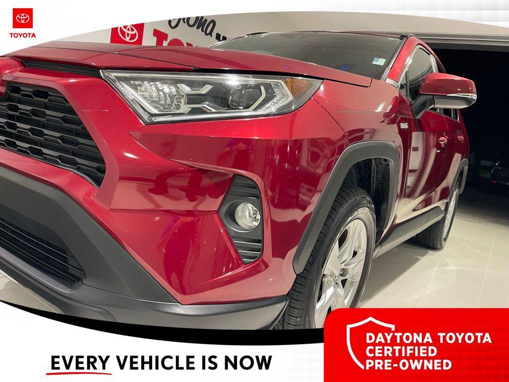 used 2019 Toyota RAV4 Hybrid car, priced at $21,500