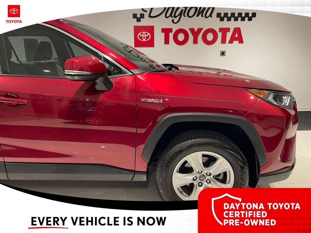 used 2019 Toyota RAV4 Hybrid car, priced at $21,500