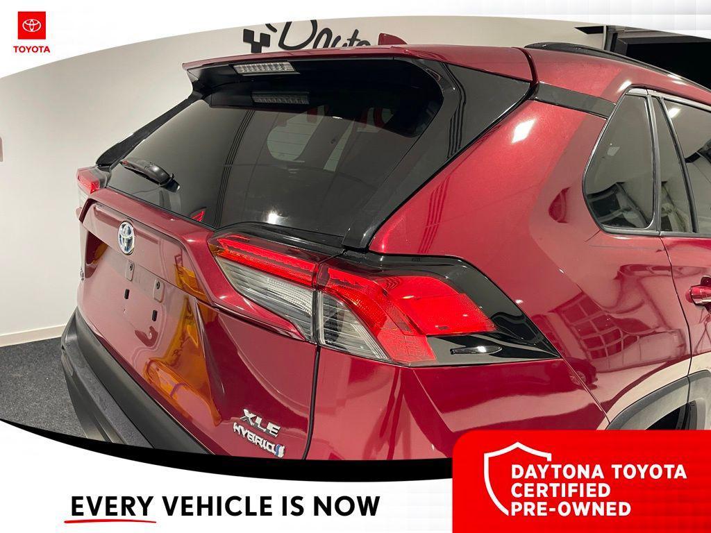 used 2019 Toyota RAV4 Hybrid car, priced at $21,500