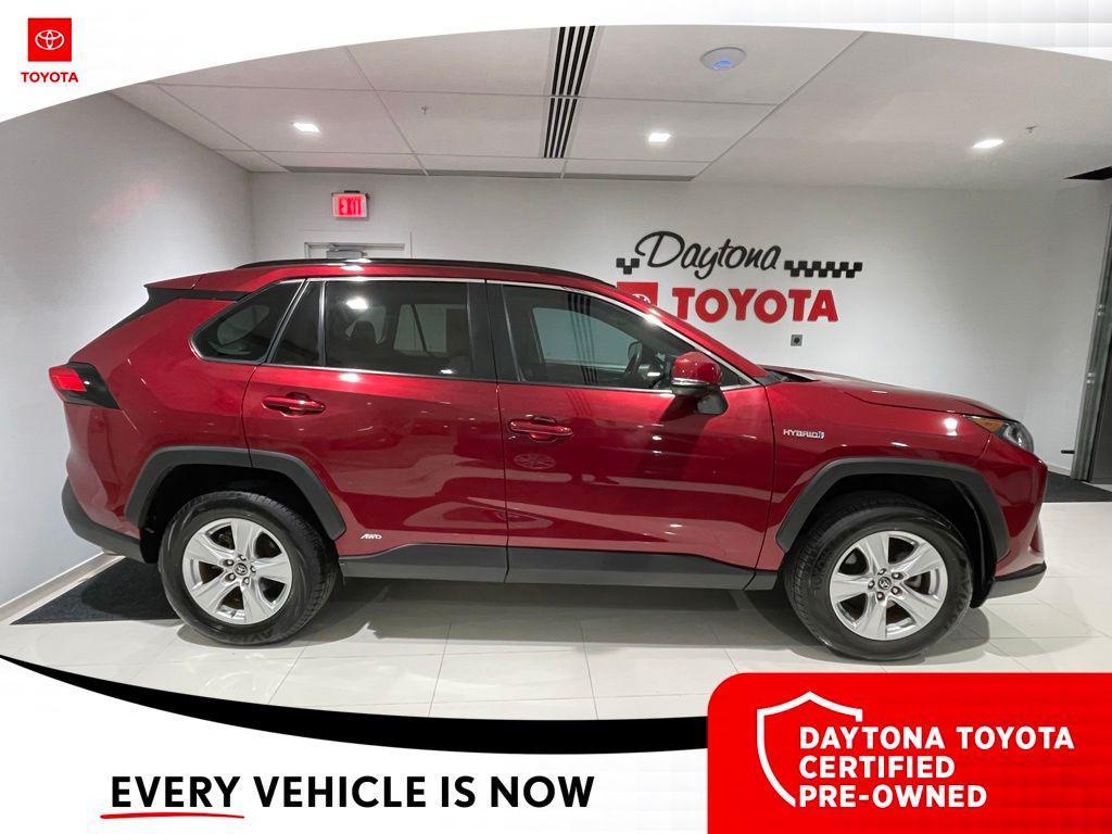 used 2019 Toyota RAV4 Hybrid car, priced at $21,500