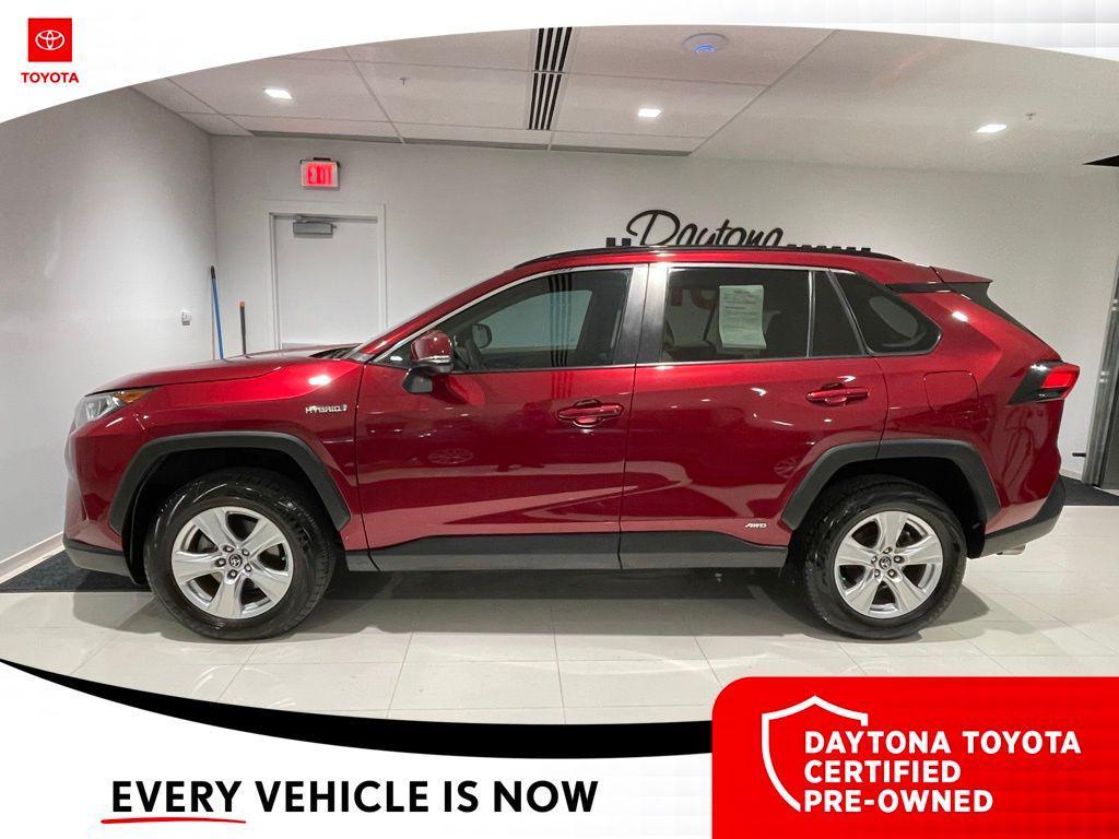 used 2019 Toyota RAV4 Hybrid car, priced at $21,500