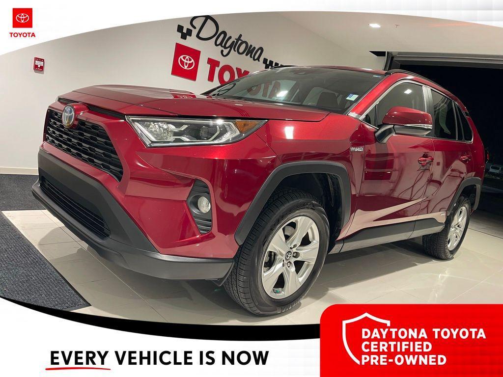 used 2019 Toyota RAV4 Hybrid car, priced at $21,500