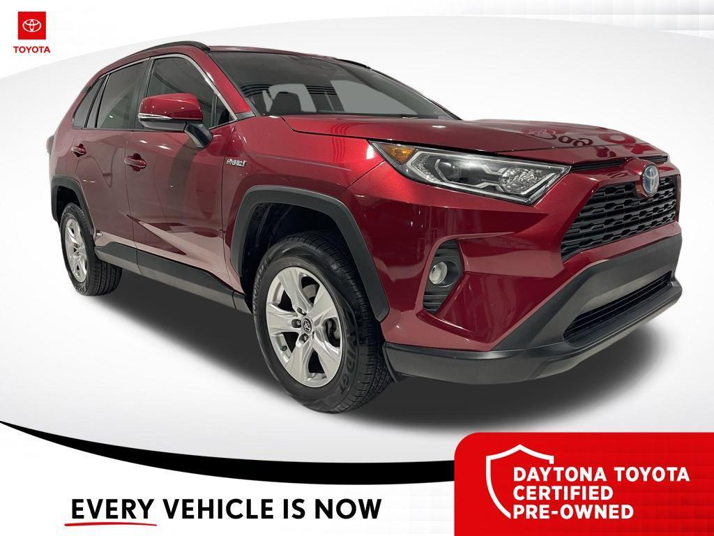 used 2019 Toyota RAV4 Hybrid car, priced at $21,500