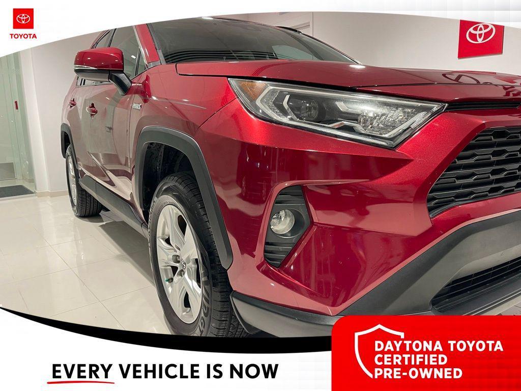 used 2019 Toyota RAV4 Hybrid car, priced at $21,500