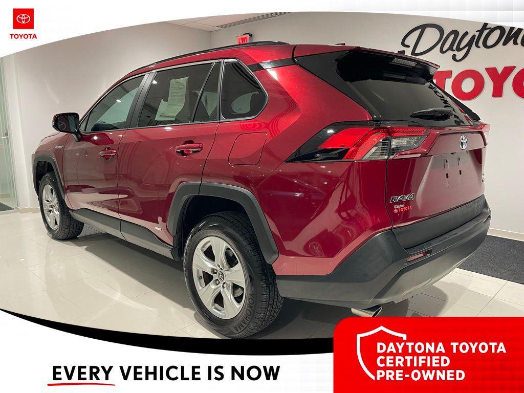 used 2019 Toyota RAV4 Hybrid car, priced at $21,500