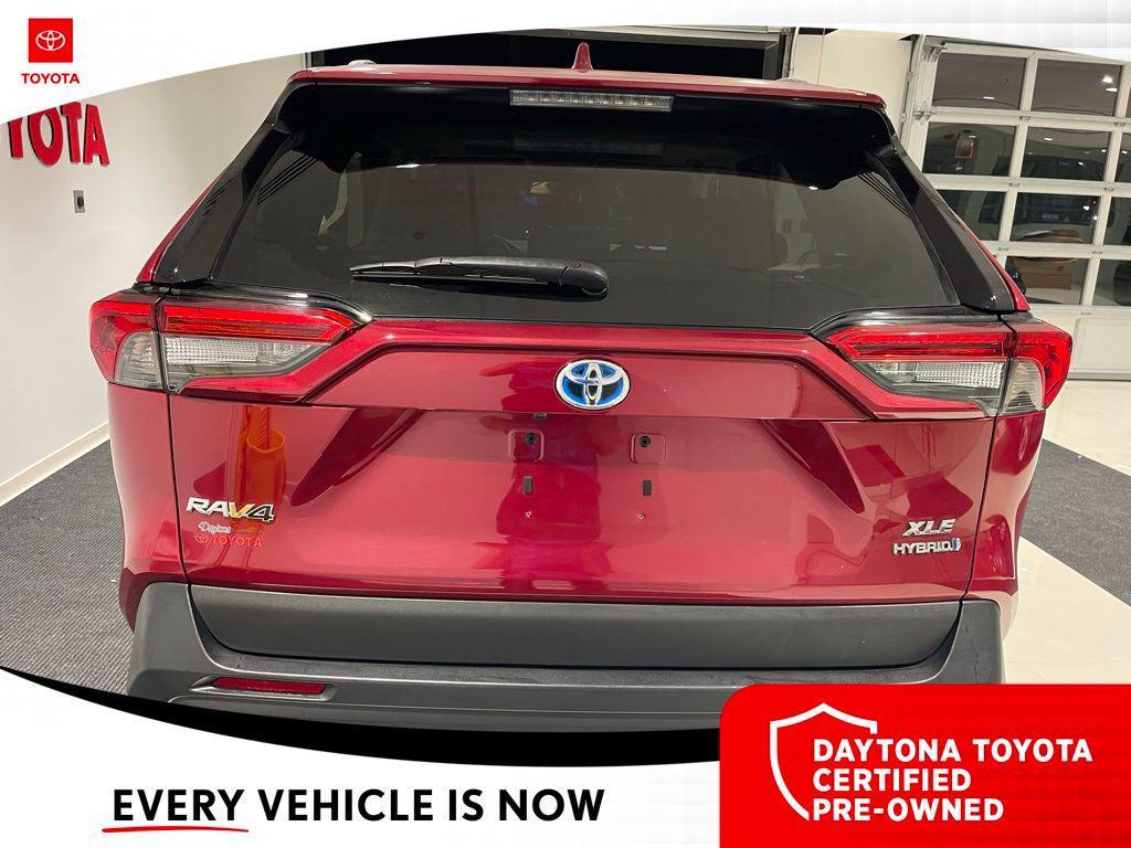 used 2019 Toyota RAV4 Hybrid car, priced at $21,500