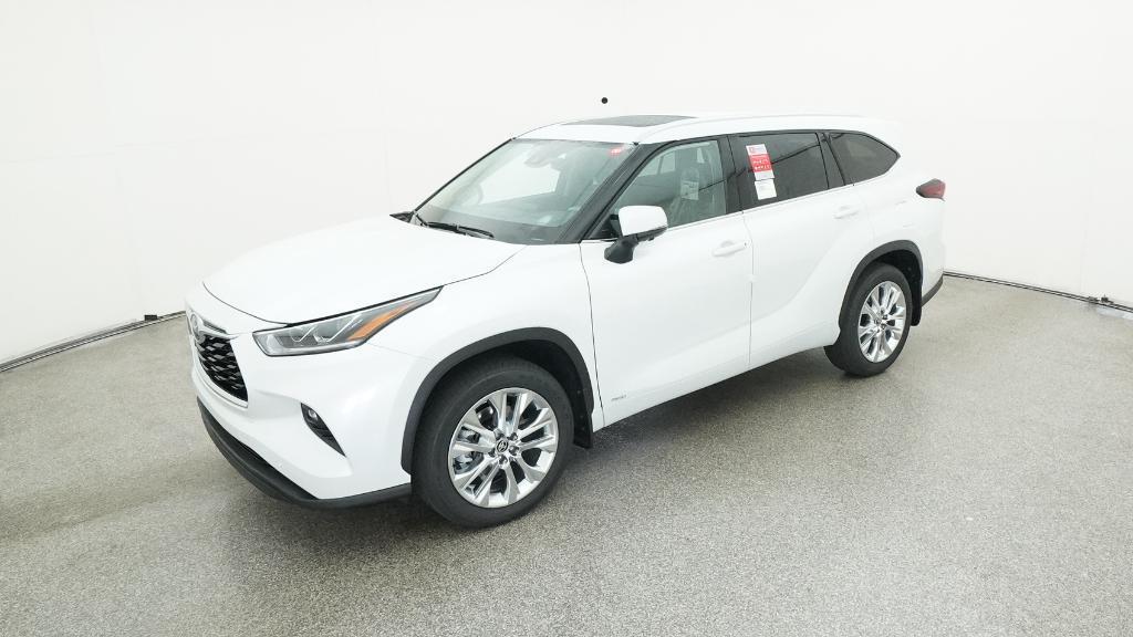new 2025 Toyota Highlander Hybrid car, priced at $55,256