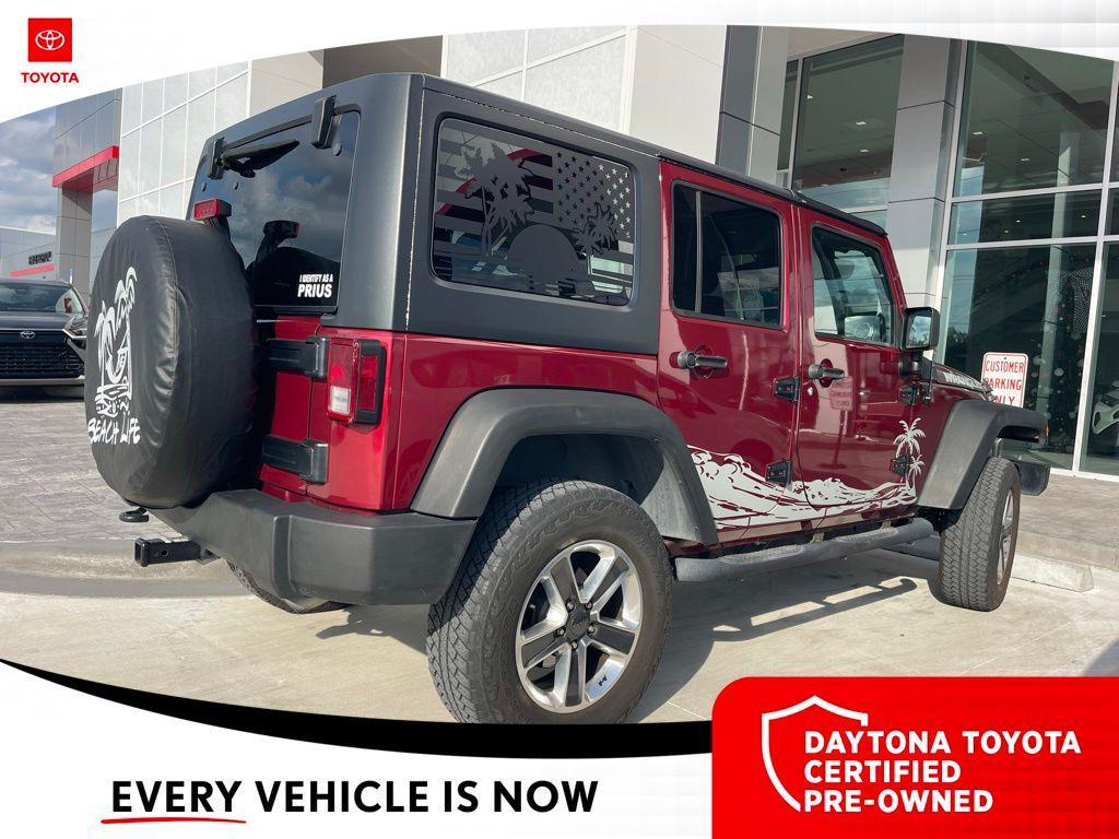 used 2013 Jeep Wrangler Unlimited car, priced at $16,500