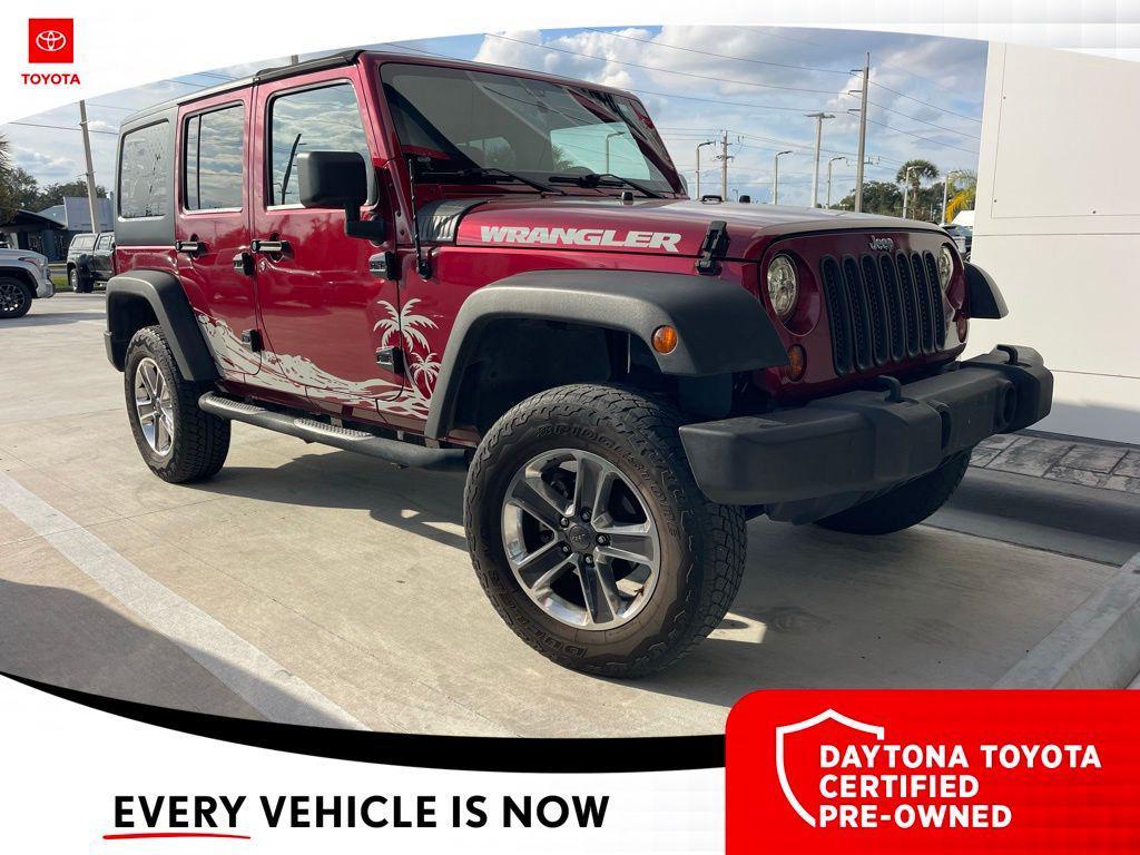 used 2013 Jeep Wrangler Unlimited car, priced at $16,500
