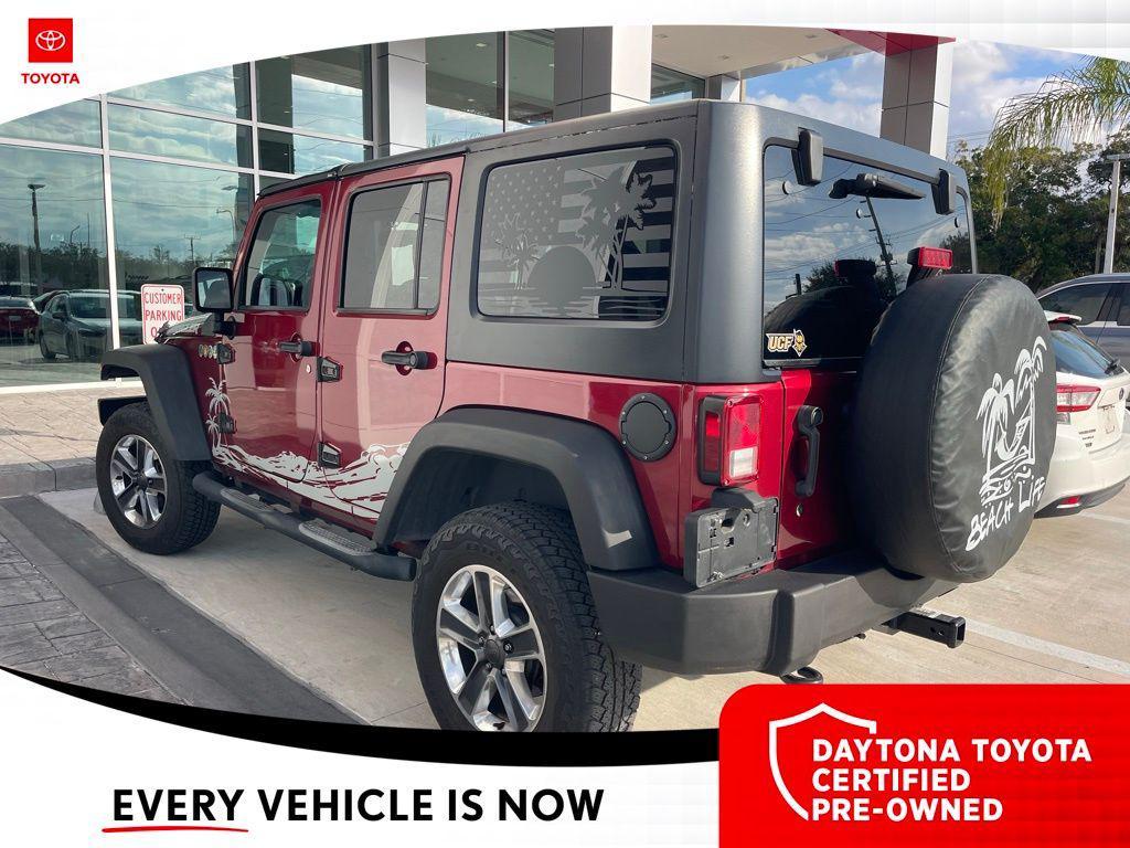 used 2013 Jeep Wrangler Unlimited car, priced at $16,500