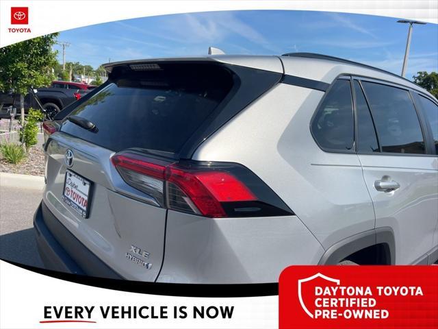 used 2022 Toyota RAV4 Hybrid car, priced at $30,999