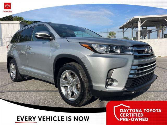 used 2019 Toyota Highlander car, priced at $28,200