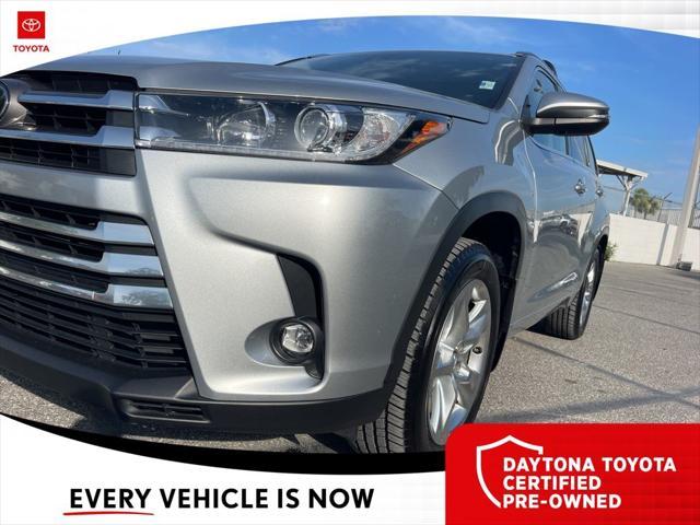 used 2019 Toyota Highlander car, priced at $28,200