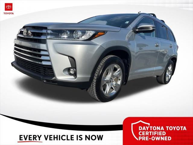 used 2019 Toyota Highlander car, priced at $28,200