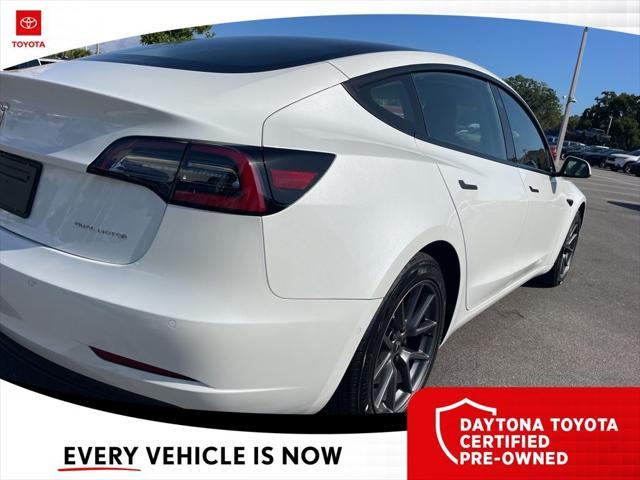 used 2022 Tesla Model 3 car, priced at $33,885