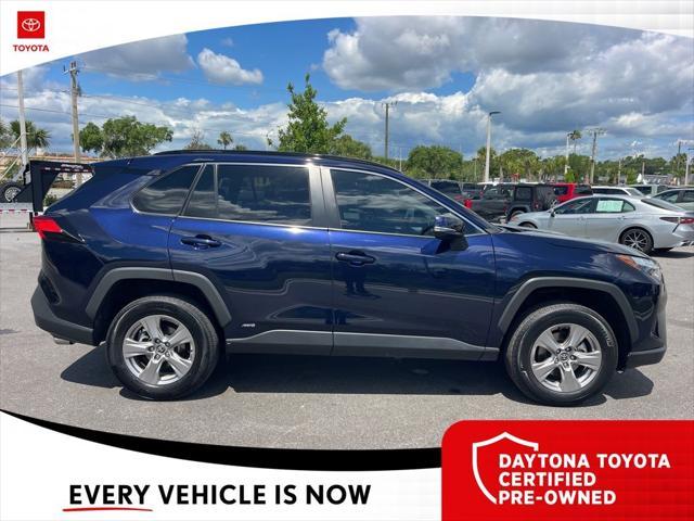 used 2022 Toyota RAV4 Hybrid car, priced at $34,000