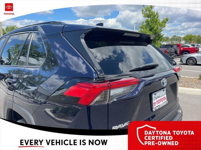 used 2022 Toyota RAV4 Hybrid car, priced at $34,000