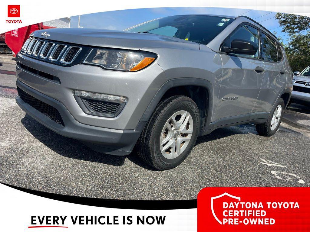 used 2018 Jeep Compass car, priced at $15,000