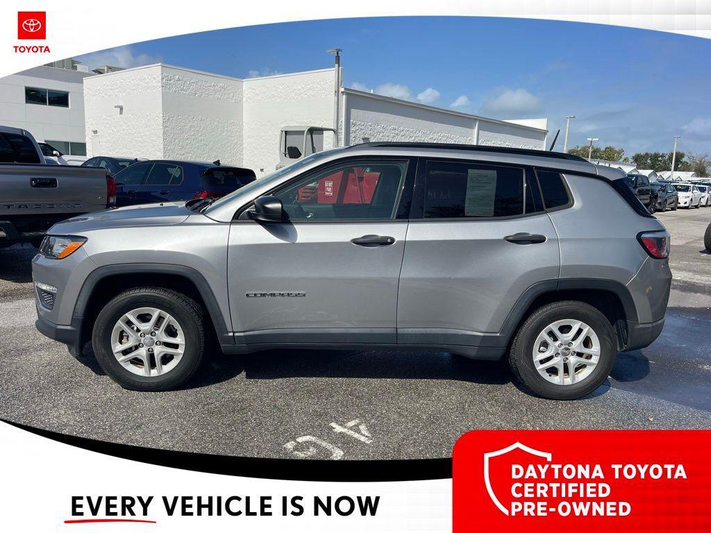 used 2018 Jeep Compass car, priced at $15,000