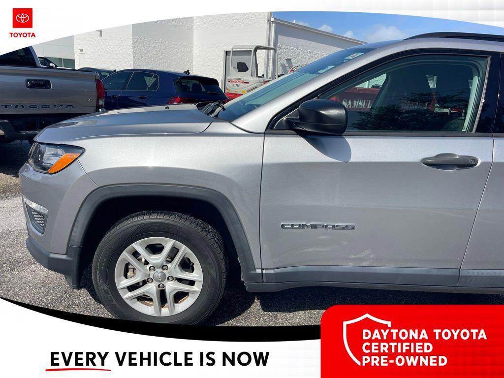used 2018 Jeep Compass car, priced at $15,000
