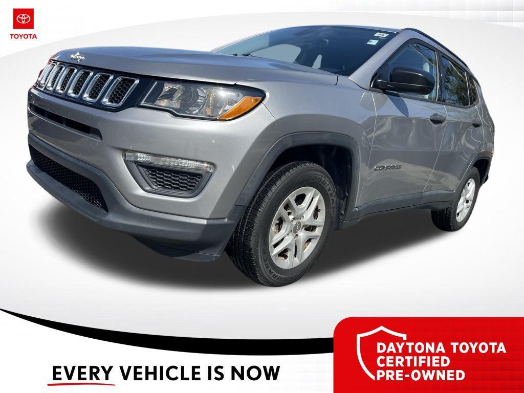 used 2018 Jeep Compass car, priced at $15,000