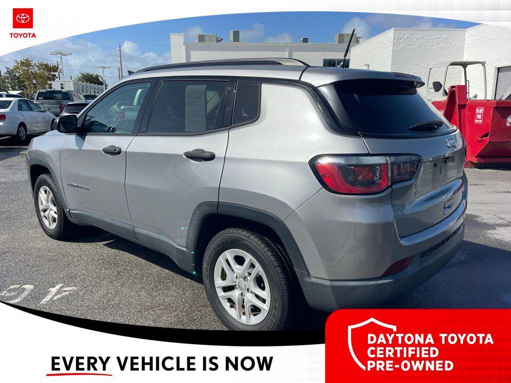 used 2018 Jeep Compass car, priced at $15,000
