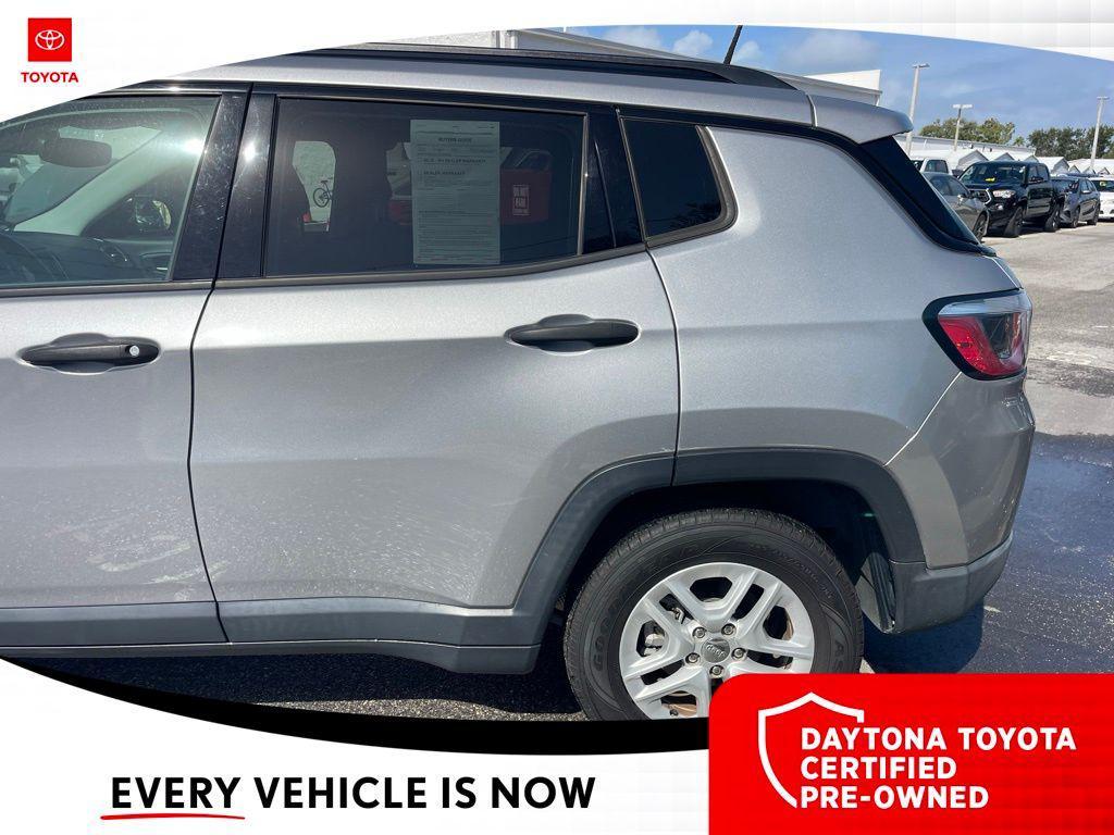 used 2018 Jeep Compass car, priced at $15,000