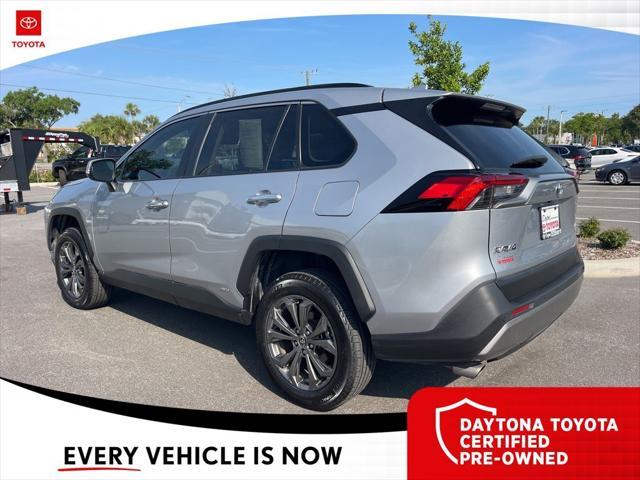 used 2022 Toyota RAV4 Hybrid car, priced at $35,155