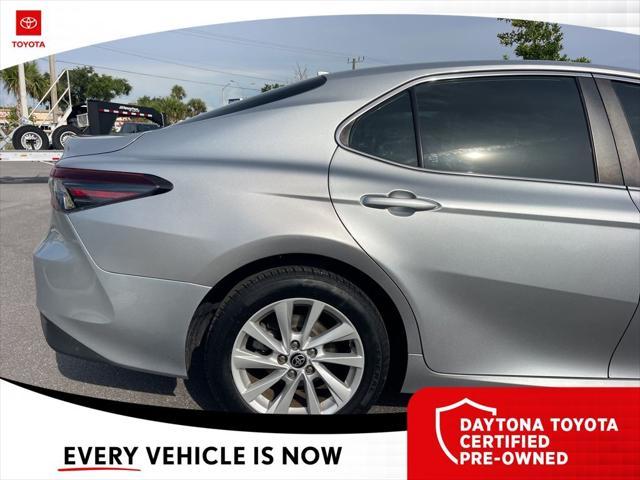 used 2021 Toyota Camry car, priced at $19,250